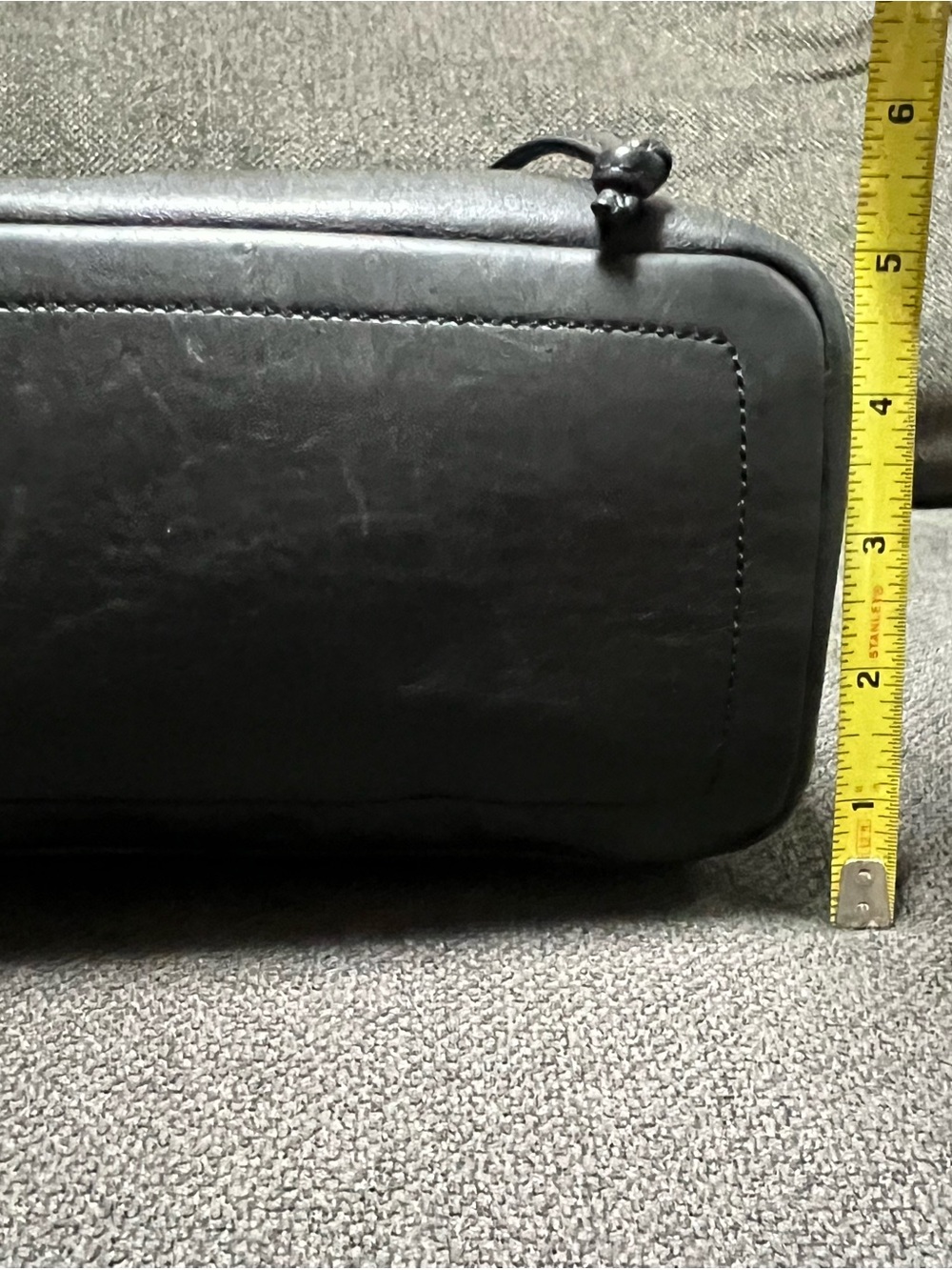 EXCELLENT CONDITION Coach Black Leather DayPack Back pack - Authentic! - Picture 10 of 12